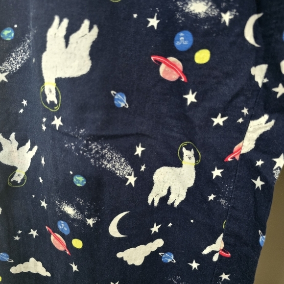⭐️40% Off⭐️ Old Navy Llama Astronaut Poplin Pajama Pants - Picture 6 of 10